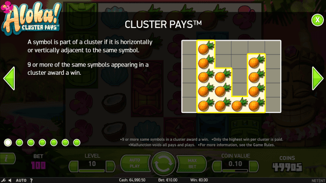 Aloha! Cluster Pays 2